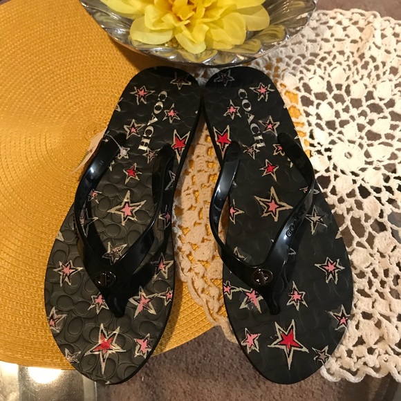 Coach Shoes - 🌷COACH Flip Flops!🌷